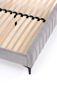 Cama Doble <span class=keywords><strong>Francesca</strong></span> 160 Gris Claro - Product Image 5