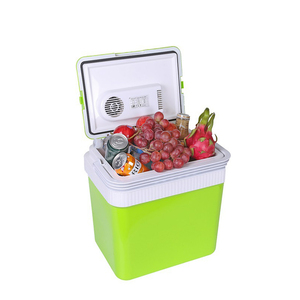 Nuevo refrigerador portátil de 24L para exteriores, de mano, para montar en vehículos, para acampar, pequeño refrigerador solar para uso doméstico, mini - Product Image 6