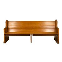 CH-B062, Banc de Chaire d'Église en Bois Robuste K.D, Meubles d'Église Personnalisés