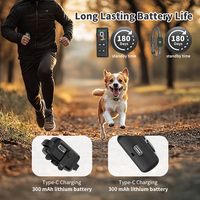 Neuester LED-Bildschirm IPX6 Wasserdicht Dual Dog Control Vibrations sicher No Shock RC Training Hunde halsband Einstellbar für alle Hunde