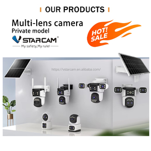Vstarcam cs621sr 9mp 3 ống kính 3 lượt xem ai phát hiện 360 ° PTZ <span class=keywords><strong>WIFI</strong></span> IP66 <span class=keywords><strong>Camera</strong></span> chống nước tầm nhìn ban đêm Hỗ trợ thẻ nhớ SD/MMC - Product Image 4