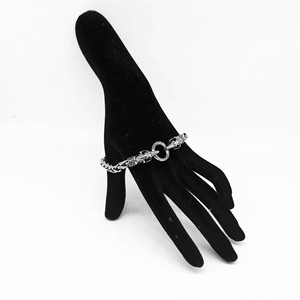 สร้อยข้อมือสัตว์มงคลทิเบตเงินแท้ยูนิค ดีไซน์โซ่เชื่อมแบบมอเตอร์ไซค์ สำหรับทั้งชายและหญิง ทำจากสแตนเลส 316 - Product Image 3