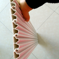 Porte à enroulement en PVC moderne pour armoire de cuisine, prix d'usine Ruizhan