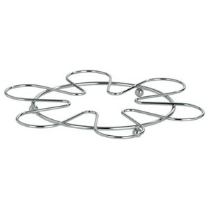 Metal Trivet (22cm) Polished Chrome 270821 - Product Image 1