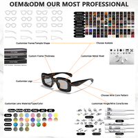 Sunray Fashion Nouveauté transfrontalière Europe Lunettes de soleil gonflables extensibles carrées amusantes pour le street style