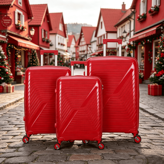 Factory Direct Wholesale 3PCS Lightweight Silent Spinner Wheels Suitcase Set Customized Travel Trolley Suitcase