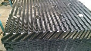 วัสดุเติมเต็มหอทำความเย็น MESAN สำหรับเปลี่ยนทดแทนวัสดุเติมเต็ม PVC แบบไหลย้อนกลับสำหรับหอทำความเย็นอุตสาหกรรม อะไหล่หอทำความเย็น - Product Image 5