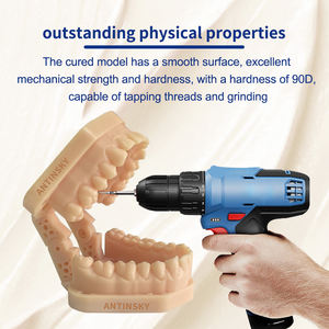 เรซิ่นสำหรับทำแบบจำลองทางทันตกรรม Antinsky 1 กก. ทนความร้อน ความแม่นยำสูง หดตัวต่ำ สำหรับเครื่องพิมพ์ 3 มิติแบบ DLP LCD ผลิตภัณฑ์ทางทันตกรรม - Product Image 6
