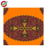 100% Katun Organik 6 Yard Dijamin Asli Batik Holland Ankara Kain Kaos & Organza Tenun Stok Tersedia