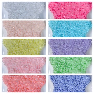Cuentas de Vidrio de Arroz Crema de 2-4mm Sueltas para Manualidades DIY, Material para Pulseras, Punto de Cruz y Accesorios de Joyería - Product Image 2