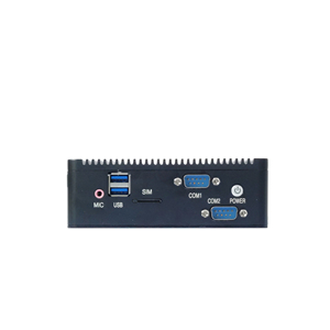 2025 ELSKY Stock Intel J1800 J1900 Negro Mini Computadora NANO19 1080P <span class=keywords><strong>VGA</strong></span> HDMI Dual Display 2 * COM PC Host WiFi - Product Image 2