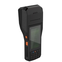 Terminal Android de données mobiles Scanner 1D/2D intégré avec balayage de codes à barres et imprimante thermique, équipé de PDA imprimés de 80mm