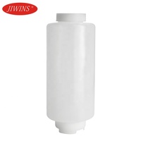 Bouteille de sauce FIFO JIWINS, distributeur de condiments en PE pour cuisine commerciale, versement bidirectionnel, bar, hôtel, restaurant, 20 oz, 1 an