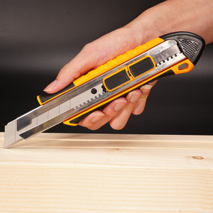 Cuchillo Multiusos ZY-2513 de Alta Calidad con Mango de Plástico y Goma, Cuchillo de Corte de 25 mm para Carpintería - Product Image 3