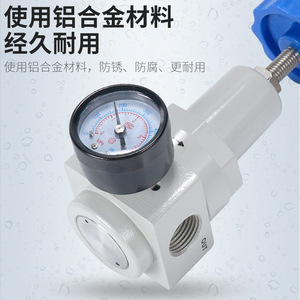 Vanne de réduction de pression Ngs Qtyh-15 3/4 pouces, régulateur de gaz pour compresseur d'air - Product Image 1
