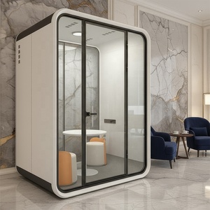 Nuovo design mobile interno ufficio baccelli silenziose insonorizzato cabina cellulare per ufficio - Product Image 3