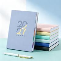 Agenda annuel OEM 2027 en anglais, portugais et espagnol, journal quotidien, planificateur d'autodiscipline, carnet