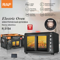 Four électrique RAF 120L 2800W grande capacité avec rôtissoire pour la cuisson et la rôtissure à domicile