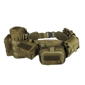 Ceinture de combat Yakeda MOLLE chasse robuste confortable rembourré doux ceinture de combat tactique équipement tactique Cinturones Tactico