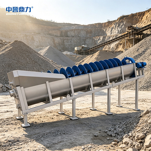 Lavasabbia a spirale Gaojie: separa le impurità dalla <span class=keywords><strong>sabbia</strong></span> fluviale, struttura in acciaio al manganese per una resistenza all'usura <span class=keywords><strong>di</strong></span> lunga durata - Product Image 3