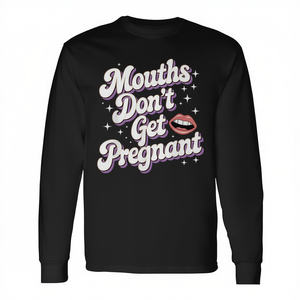 T-shirt à manches longues humoristique pour adultes, t-shirt promotionnel gênant et inapproprié pour adultes - Product Image 2