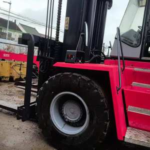 Montacargas Diésel Usado Kalmar de 30 y 42 Toneladas, de Bajo Precio, con Mástil Hidráulico Manual de 2 Etapas, Todoterreno, Marca Japonesa ISUZU - Product Image 5