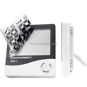 LXC เครื่องวัดความชื้นในอาคารแบบดิจิตอล Htc-1หน้าจอแสดงผลแบบดิจิตอลแสดงความชื้นและอุณหภูมิ Htc-2 - Product Image 3