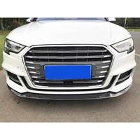 Lèvre de pare-chocs avant en fibre de carbone pour Audi S3 A3 SLINE berline 4 portes 2017-2019