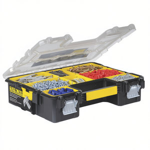 Organizador Pro Fatmax con bisagras metálicas, caja de herramientas con compartimentos para ferretería y sujetadores - Product Image 2