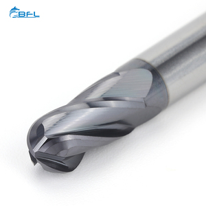 BFL <strong>Tungsten</strong> <strong>Carbide</strong> 4 Flutes Ball Nose <strong>End</strong> <strong>Mill</strong> For Steel - Product Image 2