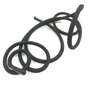 Custom Black Round Soft Polyester Cord RPET Material <b>Drawstring</b> Hoodie Cord Wholesale - Product Image 4