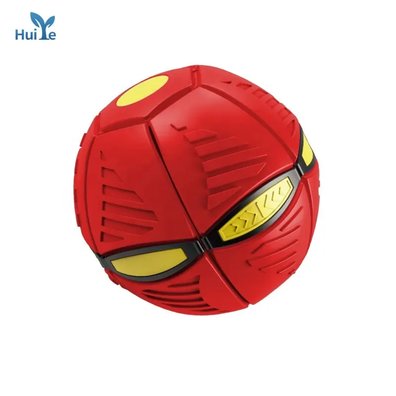 Huiyeおもちゃのボールキッド屋外ガーデンサッカー変形フライングソーサーUFOマジックボールフライングボールマジック6つのLEDライト付き