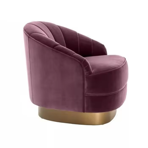 F203 Made In cina <span class=keywords><strong>di</strong></span> alta qualità soggiorno divano singolo sedie <span class=keywords><strong>di</strong></span> lusso banca ufficio hotel Business morbide sedie In velluto - Product Image 5