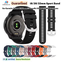 Bracelet de sport pour montre Garmin Forerunner 170 70 265 265S Venu 2S, bracelet de remplacement pour montre intelligente, 18mm 20mm 22mm