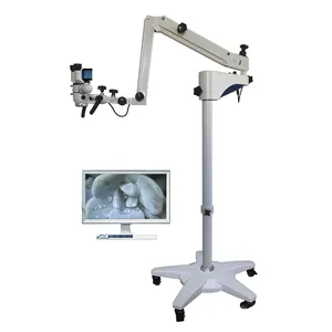 价格优惠便携式LED光源眼科手术显微镜眼科牙科耳鼻喉科