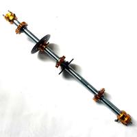 Support de moyeu de roue à disque à bride en alliage d'aluminium pour essieu arrière et pont arrière de véhicule à quatre roues modifié, pour karting de drift et motocross