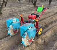 Semoir autopropulsé à essence pour petites graines, machine à semer les légumes, vente chaude