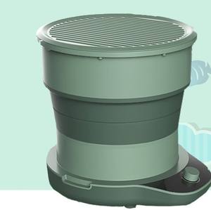 Mini lavadora plegable todo en uno <span class=keywords><strong>de</strong></span> 10L, lavadora <span class=keywords><strong>de</strong></span> ropa a pequeña escala, lavadora <span class=keywords><strong>de</strong></span> ropa todo en uno para coches, carcasa <span class=keywords><strong>de</strong></span> plástico - Product Image 6