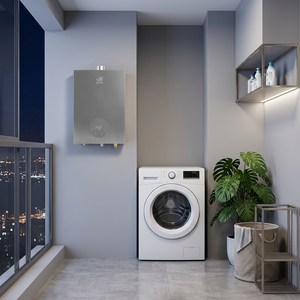 Calentador de Agua a Gas de Pared CSA 13L con Ventilación Forzada y Diseño de Cámara Sellada para Uso Doméstico - Product Image 1