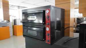 Forno Elettrico Industriale Commerciale a Doppio Strato Integrato per Pizza in Acciaio Inossidabile, Macchina per Pane da Panificio JuanMing <span class=keywords><strong>PZ</strong></span>-02, 1 Anno di Garanzia - Product Image 6