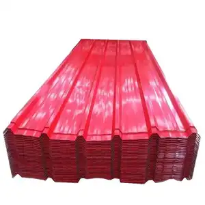 Ppgi ppgl verzinktes Metall Hot Dip Wellpappe vor lackierte verzinkte Stahl Eisenplatte Farbe Dach platte für Baumaterial