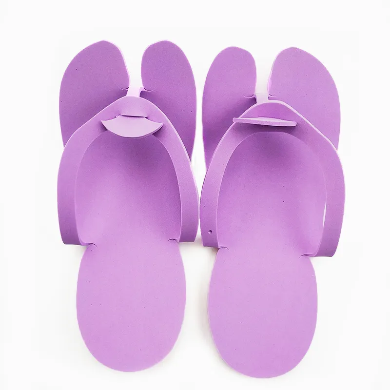 Wholesale Disposable Foam EVA Pedicure Slippers Flip Flop Salon Nail Spa