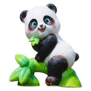 Phim hoạt hình động vật bức tượng nhự<span class=keywords><strong>a</strong></span> công viên khu vực danh lam thắng cảnh bãi cỏ thực tế ngoài trời tre gấu trúc điêu khắc khu vườn nhỏ cảnh quan - Product Image 6