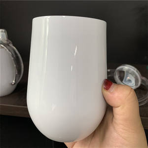 Sans BPA enfants bébé Infan mamelon sublimation enduit blanc isolé en acier inoxydable 8 oz sippy tasses pour impression presse à chaud - Product Image 6