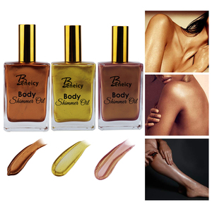 สเปรย์ขวดโลชั่นแบบพ่นฉลากส่วนตัวน้ำมันแวววาวแวววาวสำหรับแต่งหน้าแบบเหลว - Product Image 2