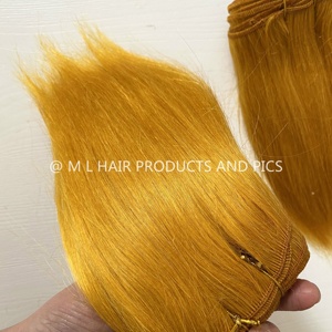 2025 DIY <span class=keywords><strong>Blythe</strong></span> Doll Extensiones de cabello Trama de cabello de cabra Tipo recto - Product Image 2
