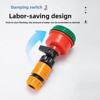 Nosel Penyiraman Bibit Hijau 1000-Lubang Kepala Sprinkler untuk Penggunaan Rumah Tangga, Rumah Kaca, Hortikultura, dan Kebun