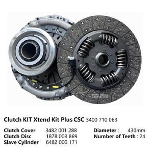 Kit d'embrayage robuste pour camion 430 mm 24T avec embrayage CSC 3400 710 063 <span class=keywords><strong>XTend</strong></span>, compatible avec les camions FH16, vente en gros d'usine - Product Image 1