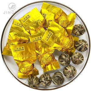 Thé aux bulbes de lys naturel et thé aux perles de <span class=keywords><strong>jasmin</strong></span> en combo pour la relaxation quotidienne, thé aux fleurs - Product Image 4