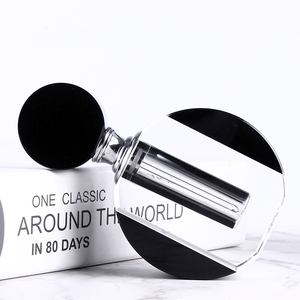 Bottiglia vuota di profumo di <span class=keywords><strong>Lataffa</strong></span> Oud di cristallo di stile europeo bottiglia di profumo di Attar fantasia - Product Image 5